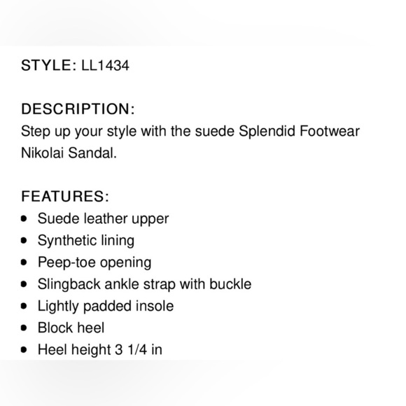 🎉 Splendid Nikolai Suede Heels • 9 - Picture 10 of 10